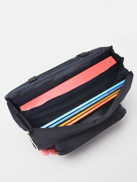 Cartable 2 Compartiments Tann's Bleu les fantaisies f 38265 vue secondaire 3