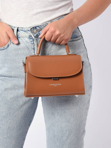 Sac BandouliÃ¨re S Suave Cuir Lancaster Beige suave even 16 vue secondaire 1