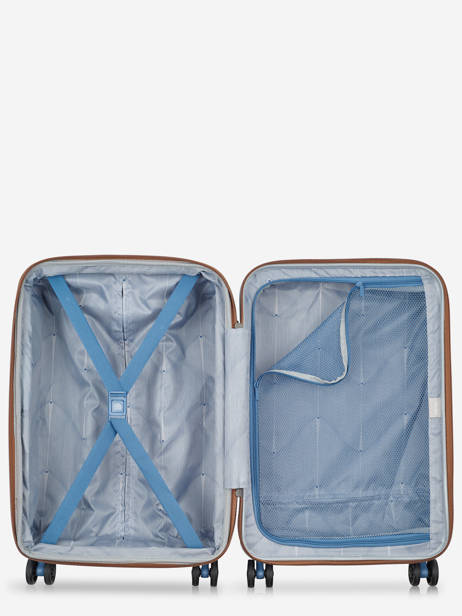 Valise Cabine Delsey Bleu freestyle 3859803 vue secondaire 3