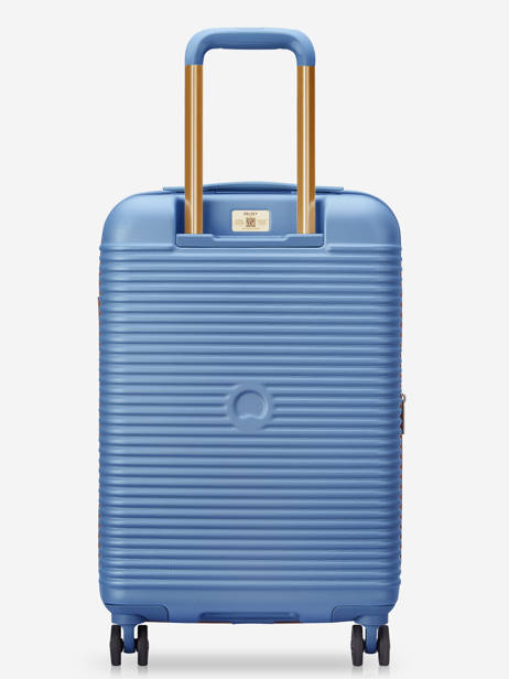 Valise Cabine Delsey Bleu freestyle 3859803 vue secondaire 4