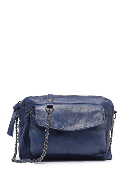 Sac Bandoulière Naina Cuir Pieces Bleu naina 17087872