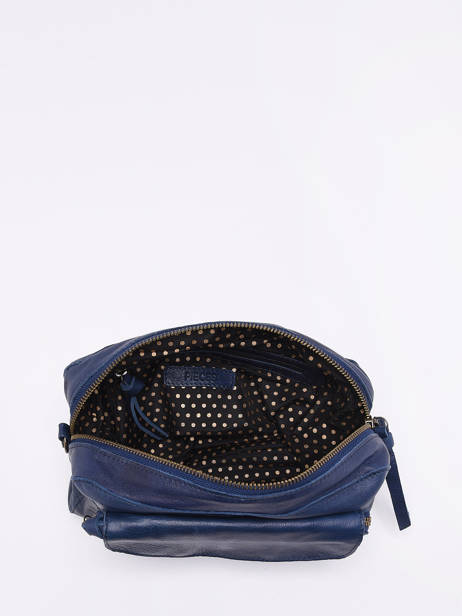 Sac Bandoulière Naina Cuir Pieces Bleu naina 17087872 vue secondaire 3