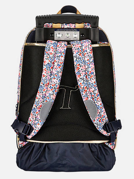Sac A Dos à Roulettes 2 Compartiments Tann's Bleu les fantaisies f 73265 vue secondaire 4