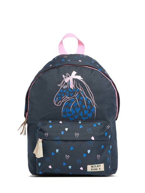 Sac Ã  Dos 1 Compartiment Milky kiss Bleu we are one 3799