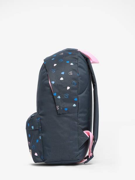 Sac Ã  Dos 1 Compartiment Milky kiss Bleu we are one 3799 vue secondaire 2
