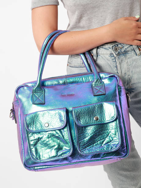 Sac Porté Main A4 Paul marius Multicolore scarabee DANDYSCA vue secondaire 1