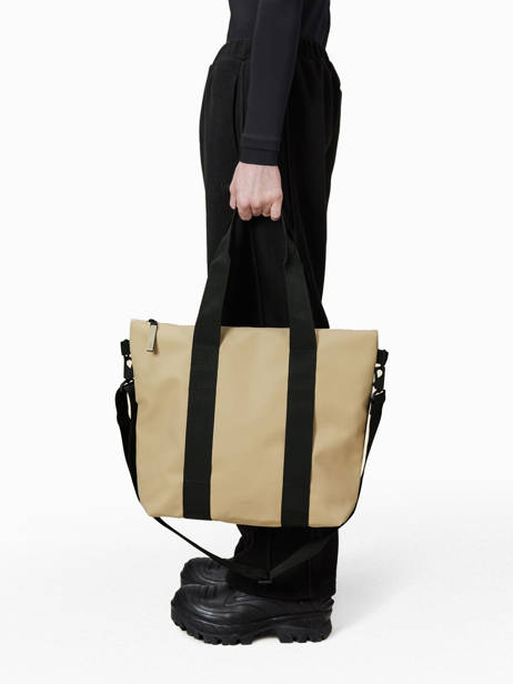 Sac PortÃ© Ã©paule A4 Rains Beige city 14160 vue secondaire 1